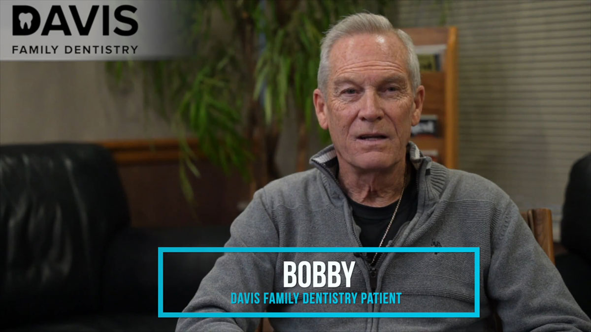 Bobby, a Davis Family Dentistry patient